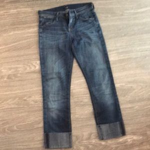 Citizens of Humanity Cropped Jean - size 25
